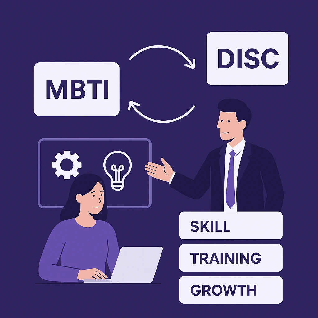 پیشنهاد آموزش_مهارت (DISC و MBTI)